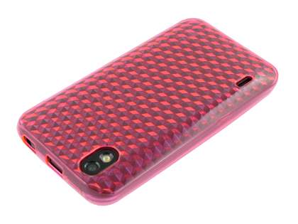 TPU Gel Case for LG Optimus Black P970 - Diamond Pink