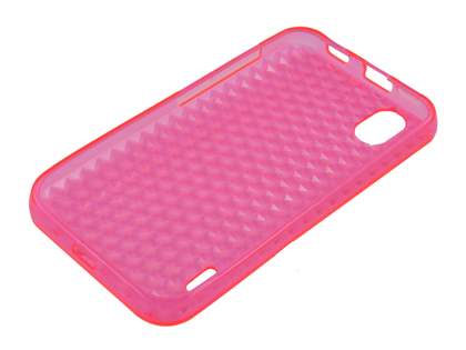 TPU Gel Case for LG Optimus Black P970 - Diamond Pink