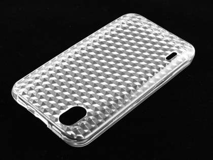TPU Gel Case for LG Optimus Black P970 - Diamond Clear