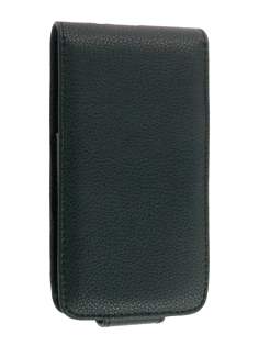 Synthetic Leather Flip Case for Nokia X7 - Black