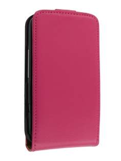 Synthetic Leather Flip Case for HTC ChaCha - Pink