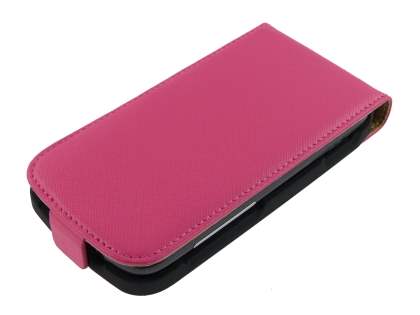 Synthetic Leather Flip Case for HTC Sensation - Pink
