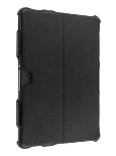 Synthetic Leather Flip Case with Stand for BlackBerry PlayBook - Black