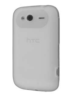 HTC Wildfire S TPU Gel Case - Frosted Clear HTC Wildfire S TPU Gel Case - Frosted Clear