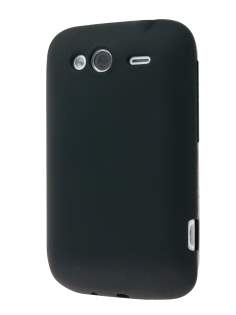 HTC Wildfire S TPU Gel Case - Frosted Black HTC Wildfire S TPU Gel Case - Frosted Black