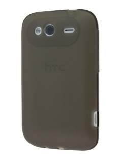 HTC Wildfire S TPU Gel Case - Frosted Grey HTC Wildfire S TPU Gel Case - Frosted Grey