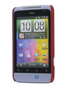HTC Salsa Micro Mesh Case - Burgundy Red