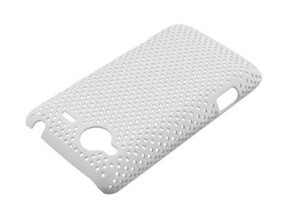 HTC Salsa Mesh Case - Pearl White