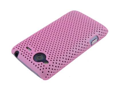 HTC Salsa Mesh Case - Cerise Pink