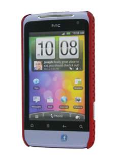 HTC Salsa Mesh Case - Burgundy Red