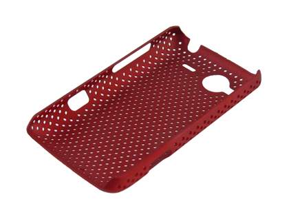 HTC Salsa Mesh Case - Burgundy Red