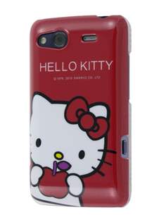 Hello Kitty Back Case for HTC Salsa - White/Red Hello Kitty Back Case for HTC Salsa - White/Red
