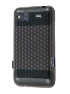 HTC Salsa TPU Gel Case - Diamond Grey