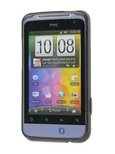 HTC Salsa TPU Gel Case - Diamond Grey