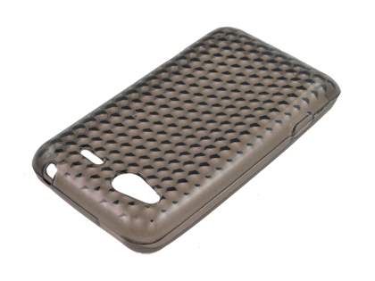 HTC Salsa TPU Gel Case - Diamond Grey