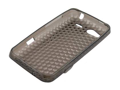 HTC Salsa TPU Gel Case - Diamond Grey