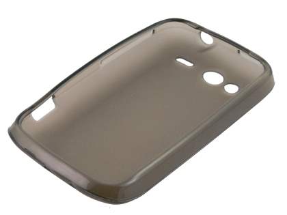 HTC Wildfire S TPU Gel Case - Frosted Grey