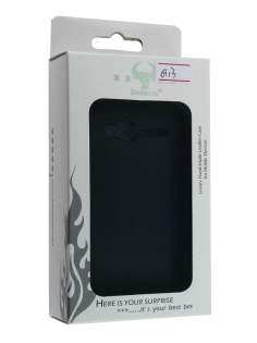 HTC Wildfire S Genuine Leather Flip Case - Black