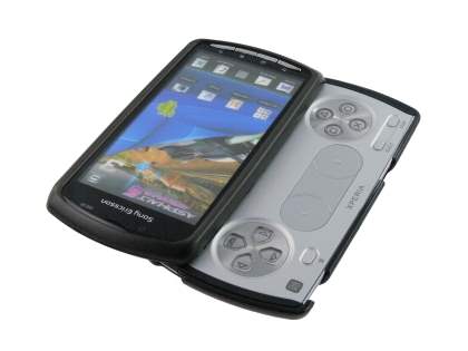Sony Ericsson Xperia Play 4G Dual-Design Case - Black/Grey