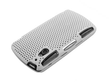 HoneyComb Case for Sony Ericsson Xperia Play 4G - White