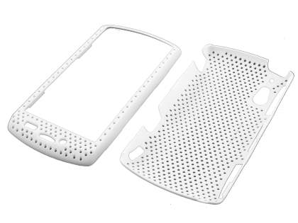 HoneyComb Case for Sony Ericsson Xperia Play 4G - White