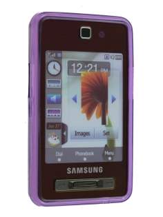 TPU Gel Case for F480 - Diamond Purple