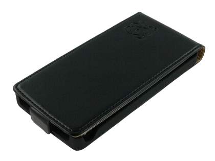 Synthetic Leather Flip Case for Sony Ericsson XPERIA Arc/Arc S - Classic Black