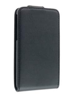 Synthetic Leather Flip Case for LG Optimus 3D P920 - Black
