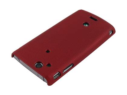 Dream Mesh Case for Sony Ericsson XPERIA Arc/Arc S - Burgundy Red