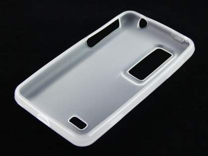 TPU Gel Case for LG Optimus 3D P920 - Frosted Clear