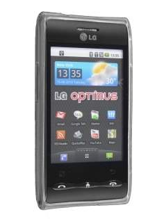 TPU Gel Case for LG GT540 Optimus - Diamond Clear