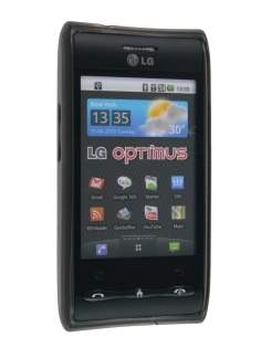 TPU Gel Case for LG GT540 Optimus - Diamond Grey