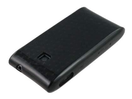 TPU Gel Case for LG GT540 Optimus - Diamond Grey