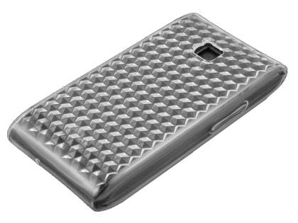 TPU Gel Case for LG GT540 Optimus - Diamond Clear