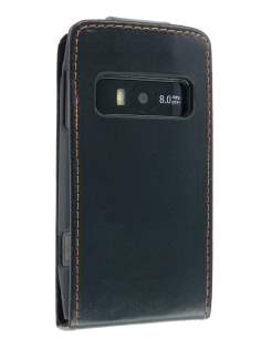 Synthetic Leather Flip Case for Nokia X7 - Black Synthetic Leather Flip Case for Nokia X7 - Black