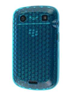 TPU Gel Case for BlackBerry Bold 9900 - Diamond Blue