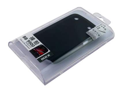 ROCK Nakedshell Case for BlackBerry Bold 9900 - Classic Black