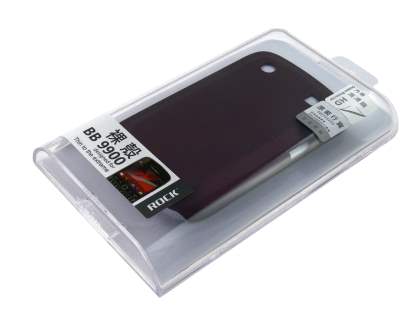 ROCK Nakedshell Case for BlackBerry Bold 9900 - Burgundy Red