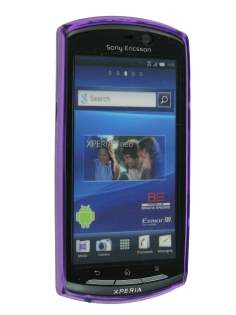 TPU Gel Case for Sony Ericsson Xperia neo - Diamond Purple