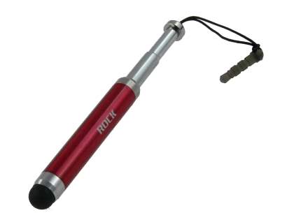 ROCK Premium Aluminium Finger-touch Stylus - Dark red