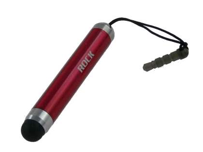ROCK Premium Aluminium Finger-touch Stylus - Dark red