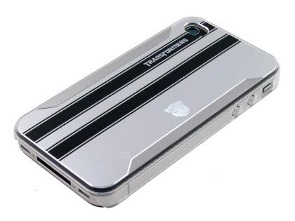 Transformers Print Case for iPhone 4 only - Satin Silver