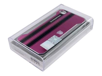 Transformers Print Case for iPhone 4 only - Hot Pink