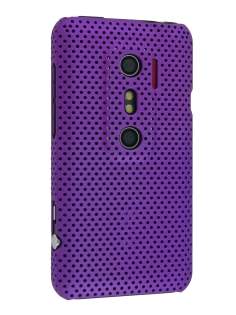 HTC EVO 3D Slim Mesh Case - Purple HTC EVO 3D Slim Mesh Case - Purple