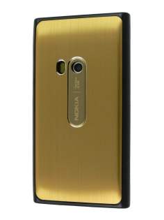 Brushed Aluminium Case for Nokia N9 - Gold