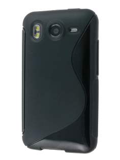 Wave Case for HTC Desire HD - Frosted Black