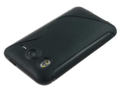Wave Case for HTC Desire HD - Frosted Black