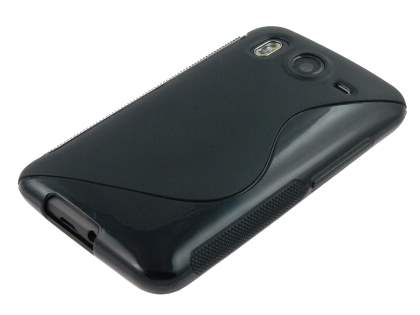 Wave Case for HTC Desire HD - Frosted Black