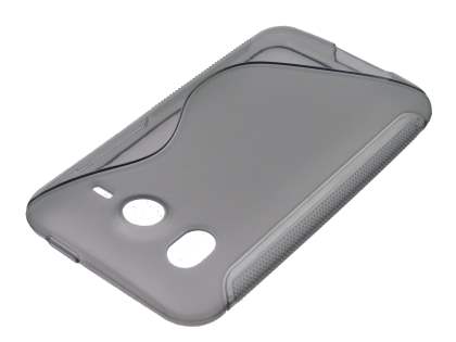Wave Case for HTC Desire HD - Frosted Grey