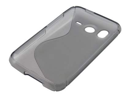 Wave Case for HTC Desire HD - Frosted Grey